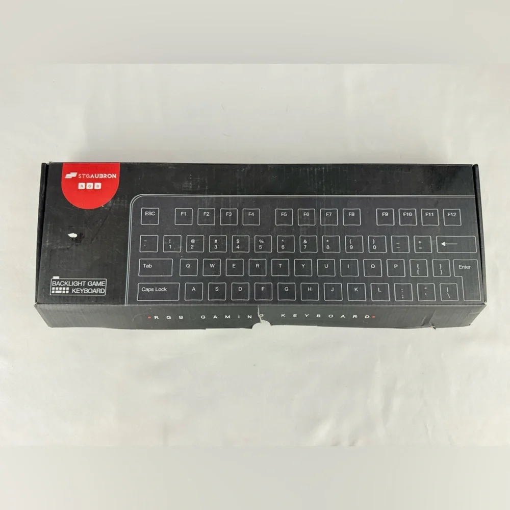 NIB STG Aubron Backlit Gaming Keyboard